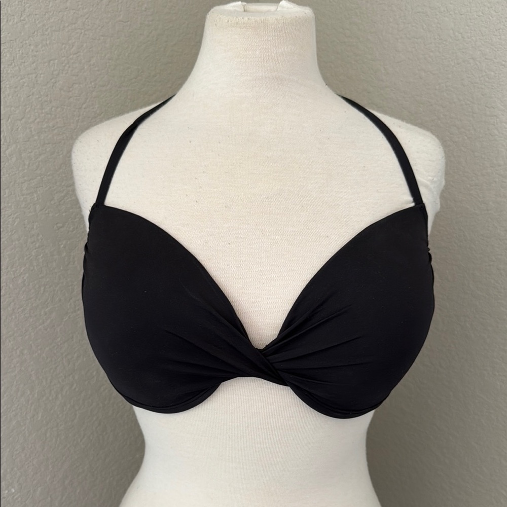 MOSSIMO Target Black Halter Bikini Top